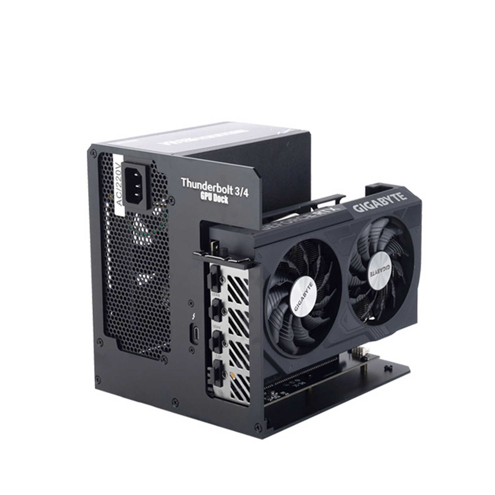 USB4 Thunderbolt 3/4 eGPU Dock Station Suport RTX4090 / RX7900XT Graphics Card