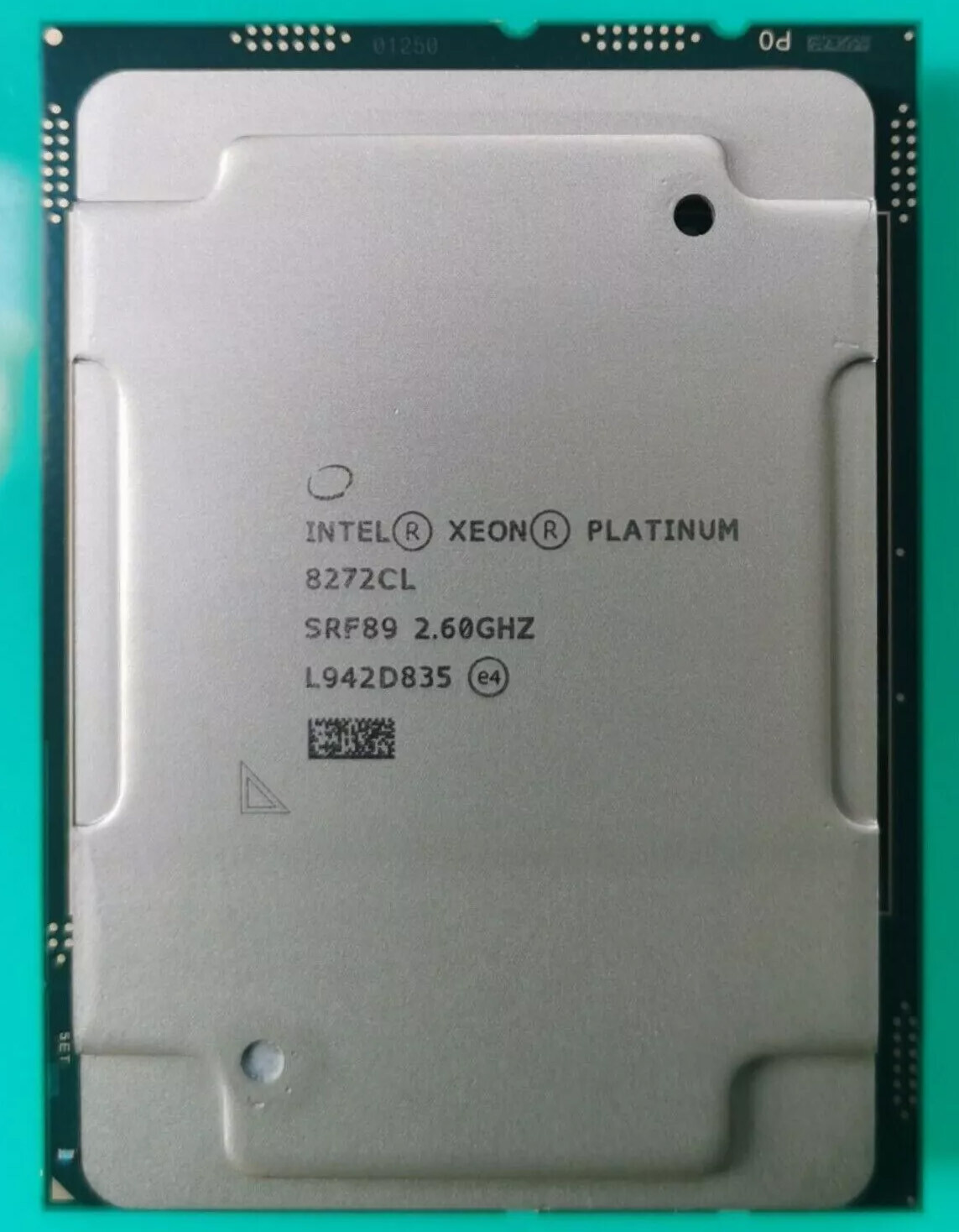 Intel Xeon Platinum 8272CL SRF89 26-core 2.60GHz 35.75mb lga-3647 CPU processor