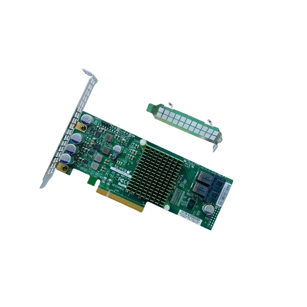 Supermicro 9300-8I LSI SAS3008 12G HBA IT Mode ZFS FreeNAS unRAID+ SATA cable US