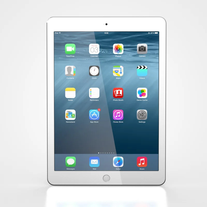 Apple iPad Air G2 (Unlocked) 9.7″ Retina Display 128GB iOS – White/Silver