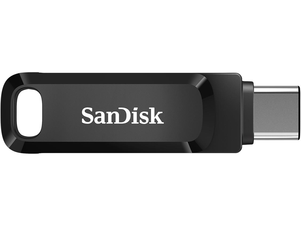 Sandisk SDDDC3128GG46 Ultra Dual Drive Go 128GB USB-C Flash Drive – Black