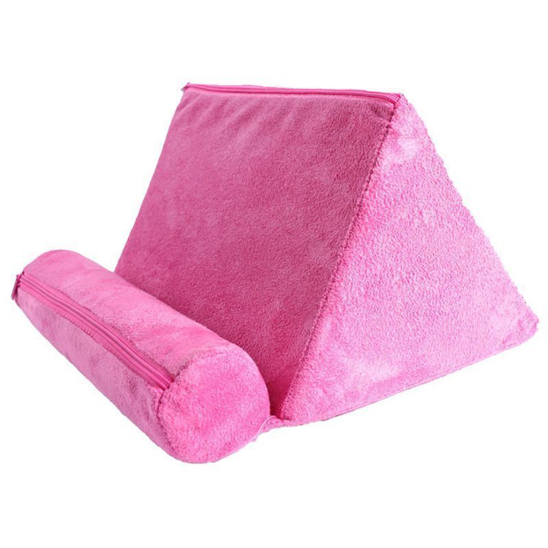 NEW IPad Laptop Holder Tablet Multi-Angle Soft Pillow Lap Stand Phone Cushion