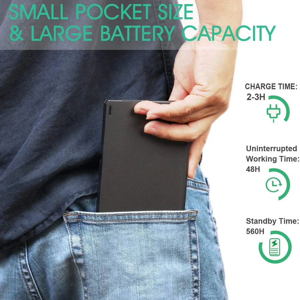 Mini Foldable Wireless Bluetooth Keyboard for PC Laptop iPhone iPad iOS Tablet