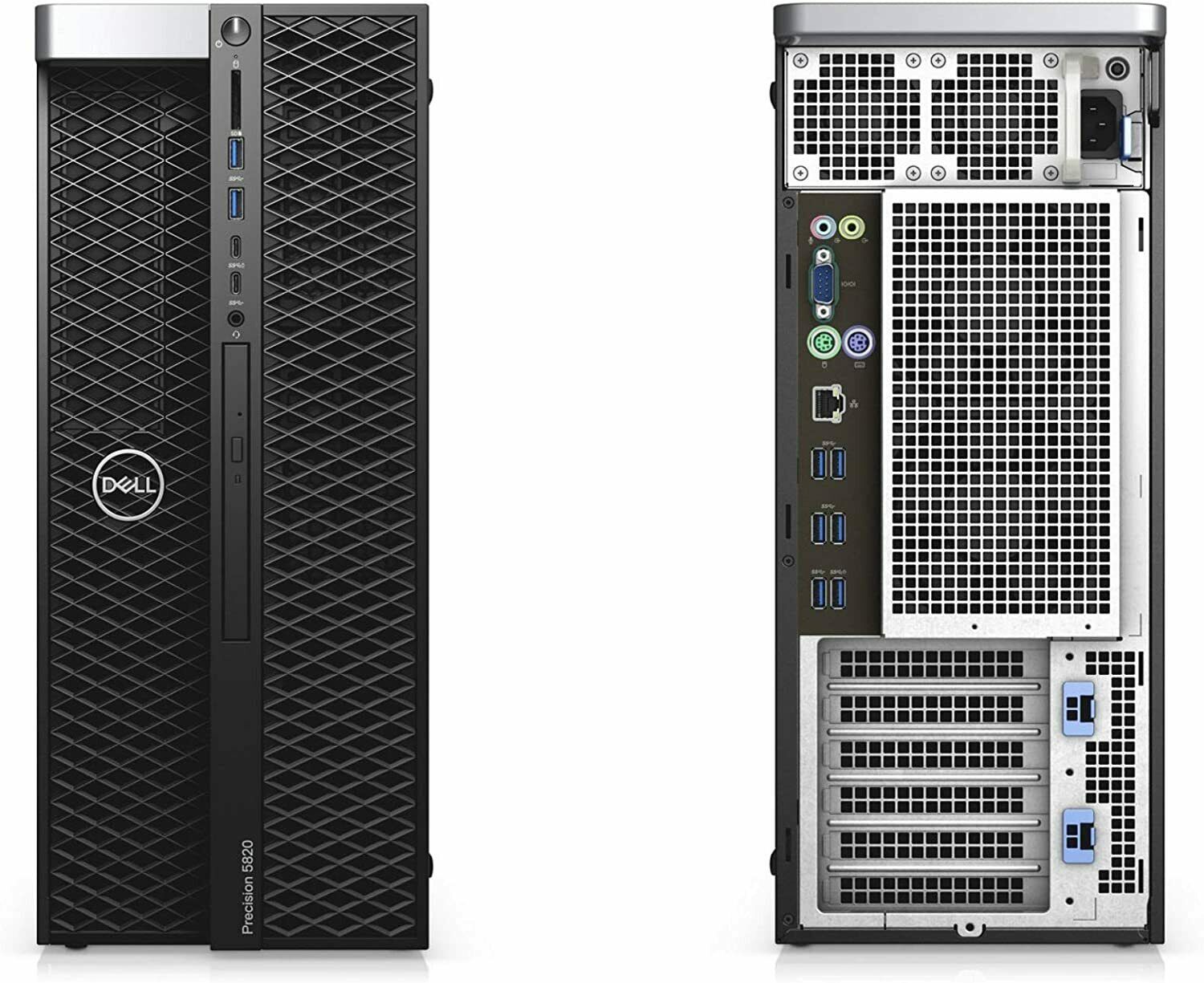 Dell Precision T5820 Workstation W-2123 32GB DDR4 512GB SSD M2000 WIN11 PRO 425W