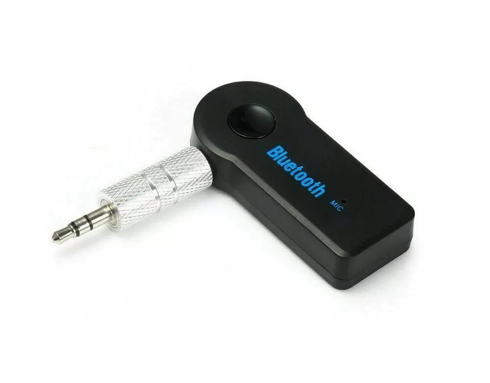 Wireless Bluetooth Receiver 3.5mm AUX Audio Stereo Music Hands Free Car Adapter