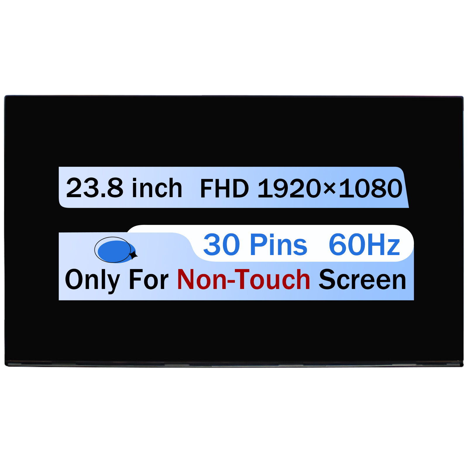 New for Dell OptiPlex 7460 7470 23.8″ FHD LCD Non-Touch Screen Replacement YXN48