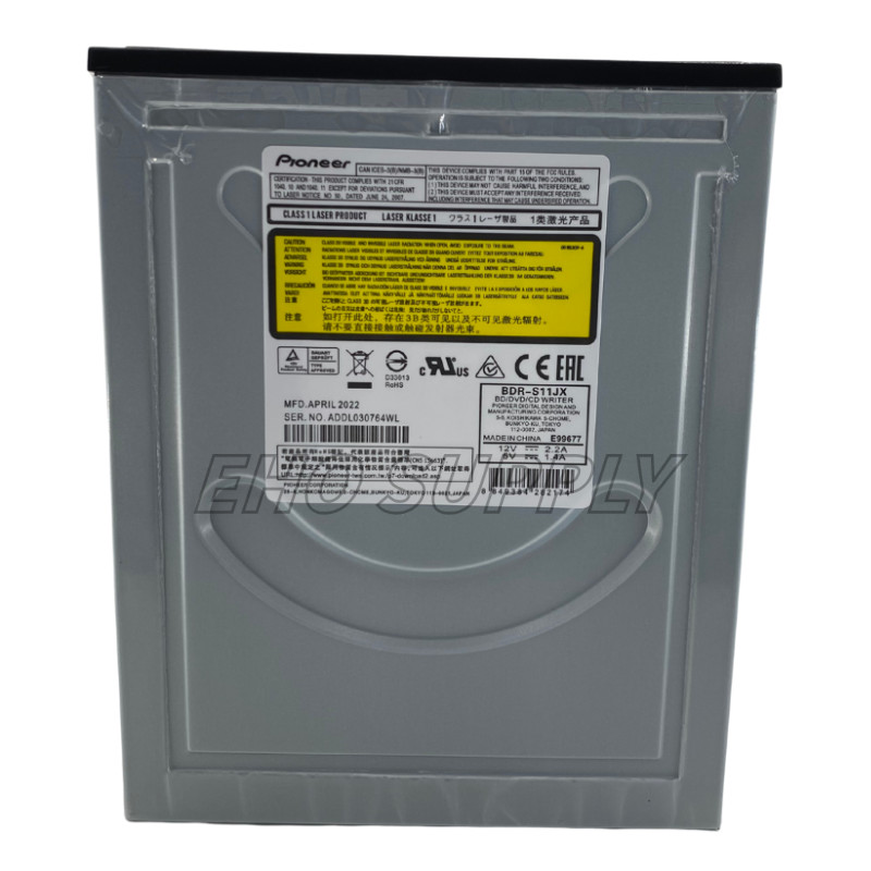 Pioneer BDR-S11JX Blu-ray Drive 4K UHD Internal Drive MakeMKV Flashed BDR-S11JX