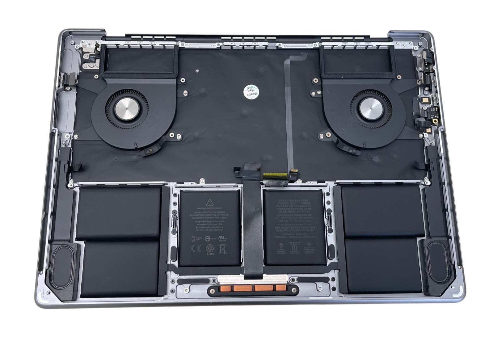 OEM Apple MacBook Pro 14″ M1 2021 A2442 Top Case Keyboard Palmrest SILVER – A