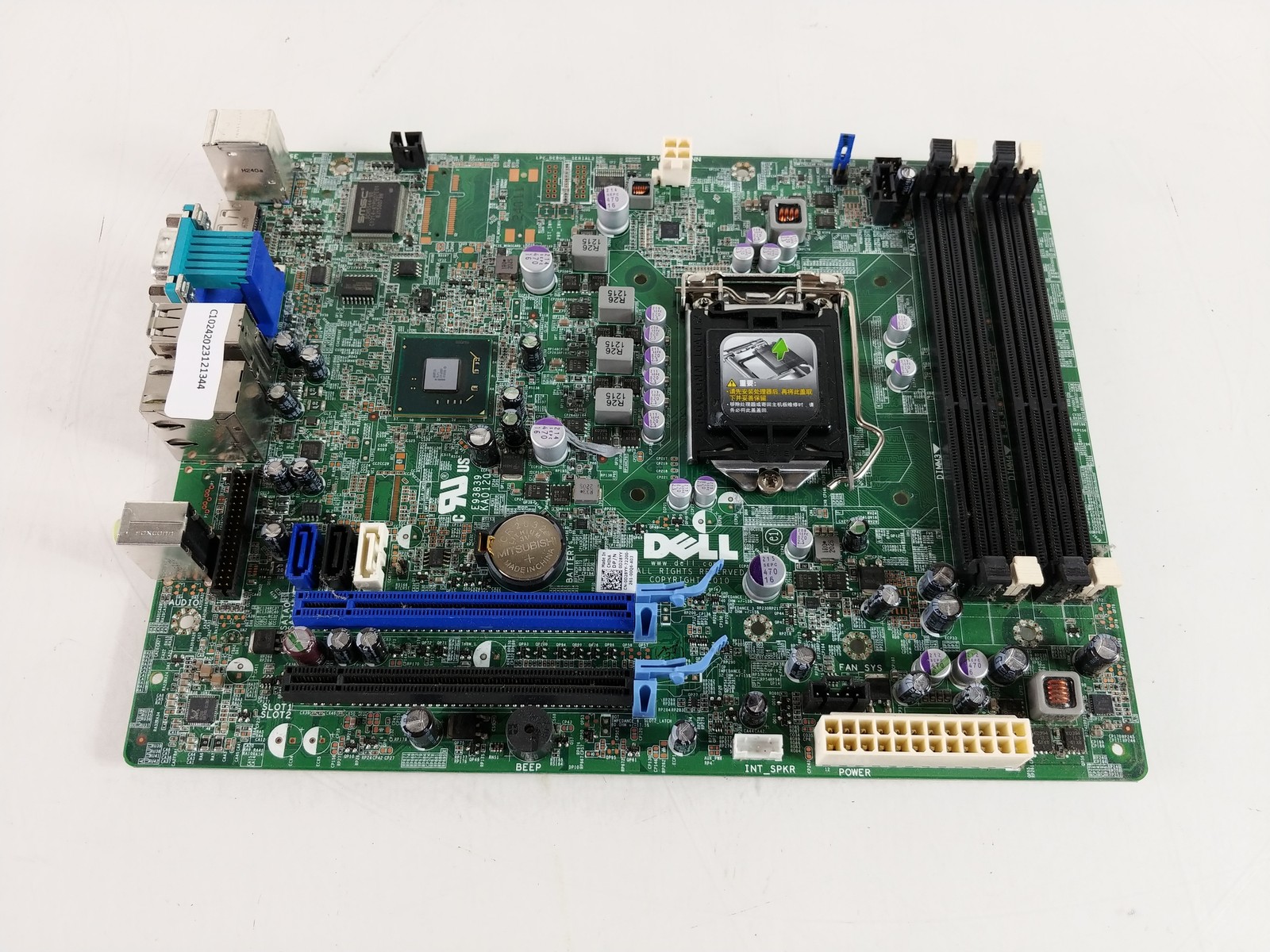 Dell OptiPlex 790 SFF Intel LGA 1155 DDR3 Desktop Motherboard D28YY