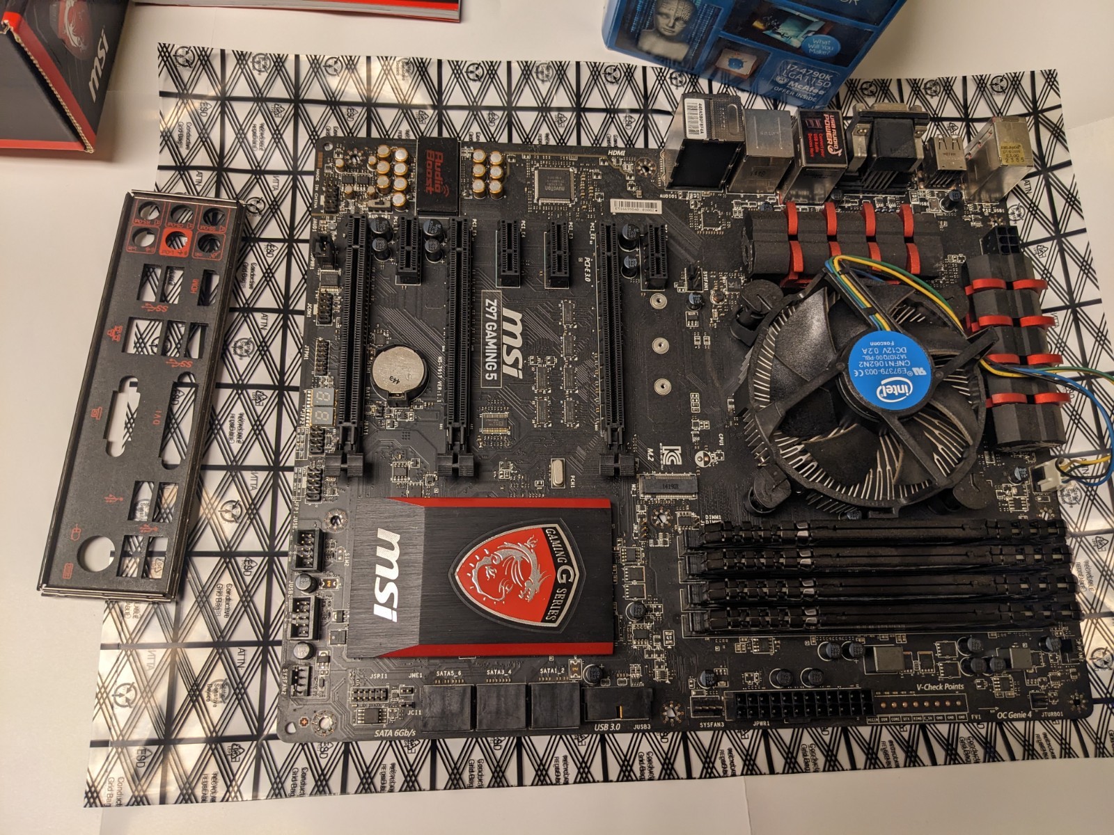 MSI Z97 GAMING 5 Motherboard +Intel Core i7-4790K CPU LGA1150 DDR3 32GB
