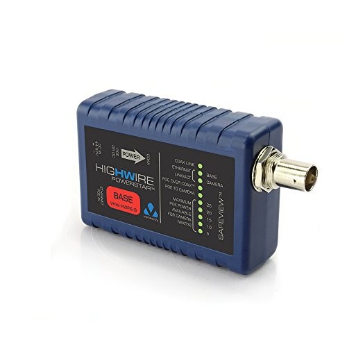 Veracity VHW-HWPS-B Highwire Powerstar Ethernet & POE Over Coax Adapter BASE