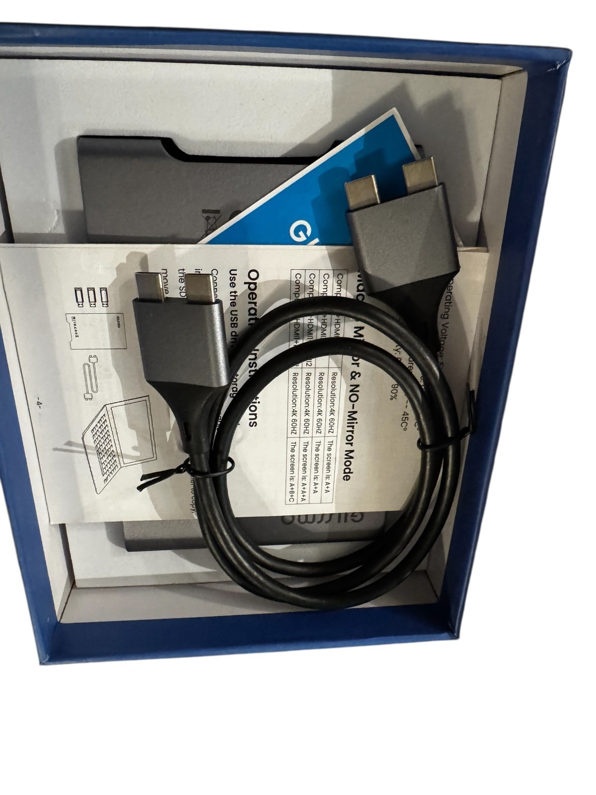 GIISSMO MacBook Pro Docking Station 14-in-2 Dual USB C 5E01