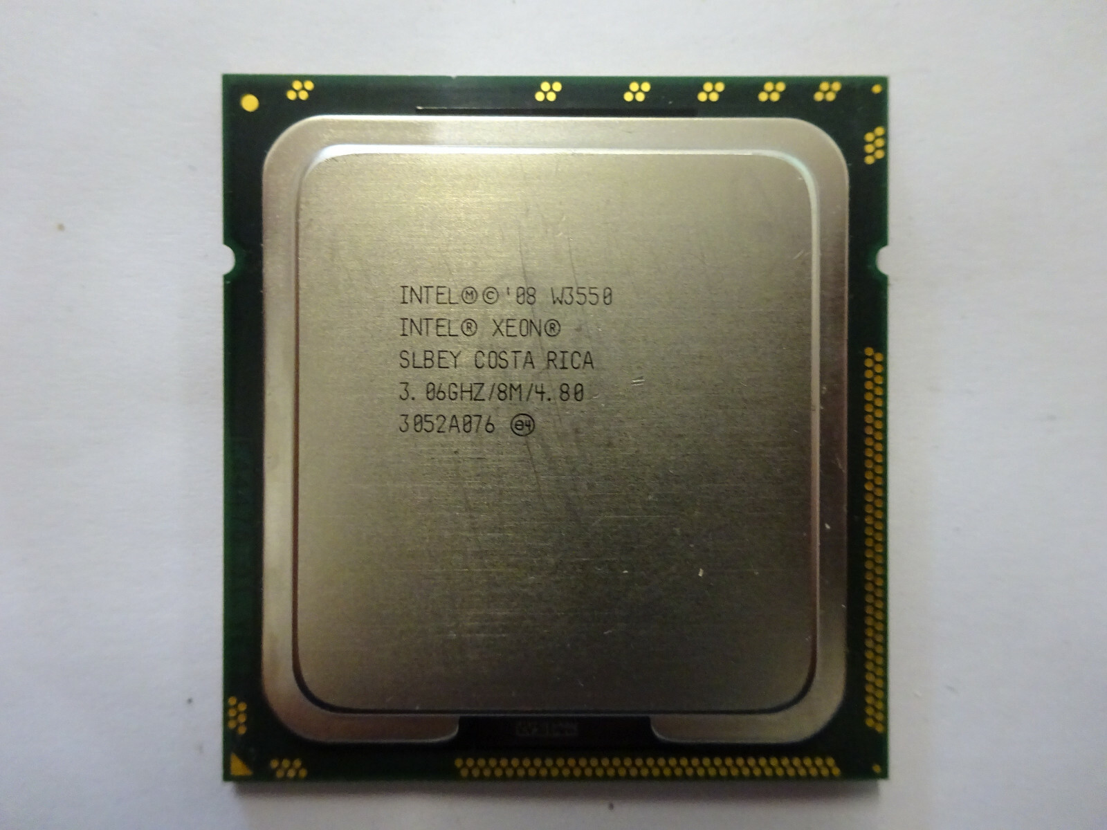 Intel Xeon W3550 – 3.06 GHz – SLBEY – COSTA RICA – Socket 1366 #111