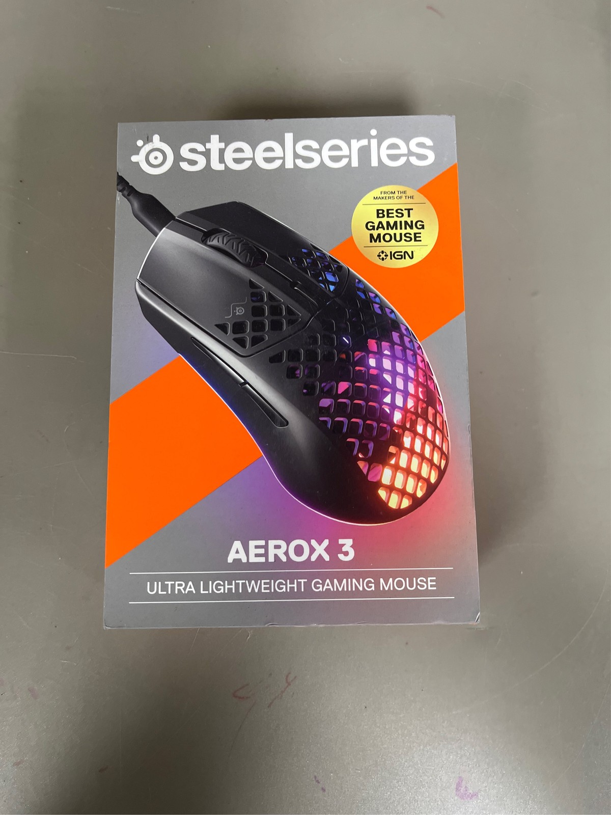 SteelSeries Aerox 3 – Super Light Gaming Mouse – 8,500 CPI TrueMove Core Optical