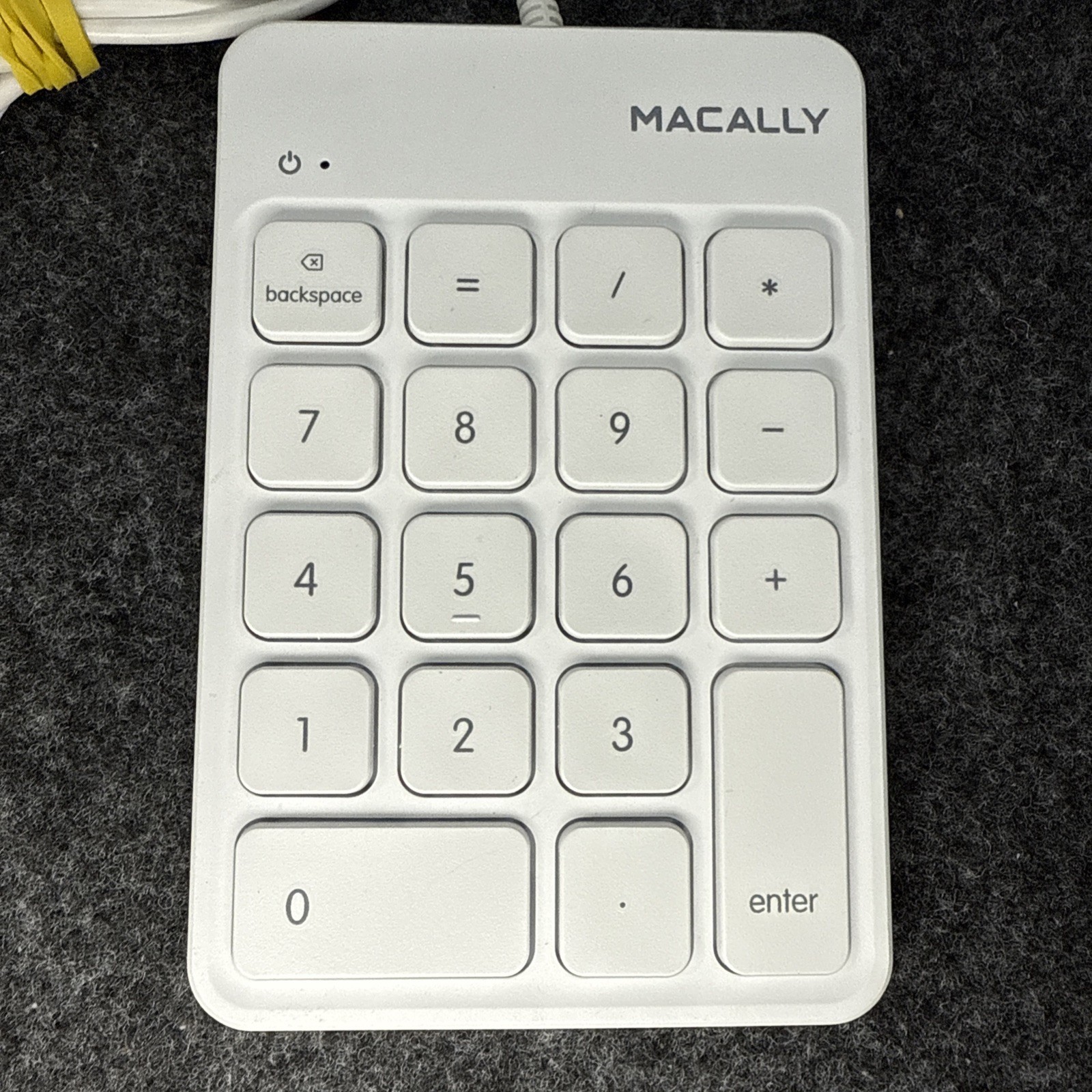 Macally 19 Key USB-C Numeric Keypad For Android, Mac, & Windows