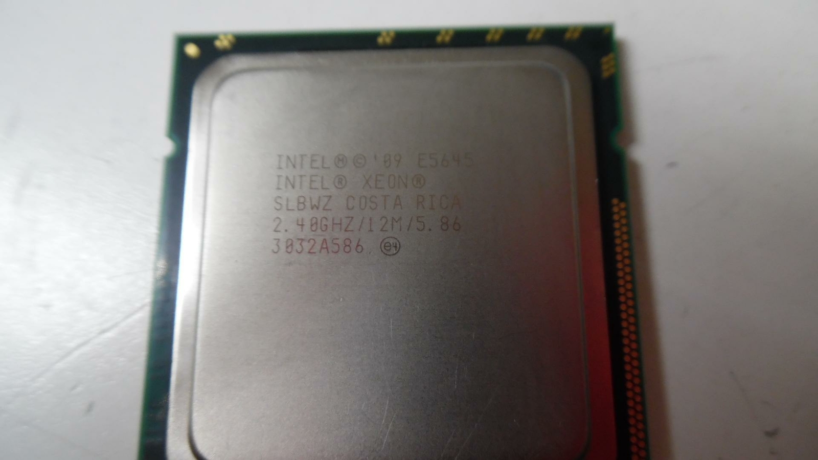 Intel Hexa-Core Xeon E5645@2.4GHz Socket 1366 CPU – SLBWZ – Tested