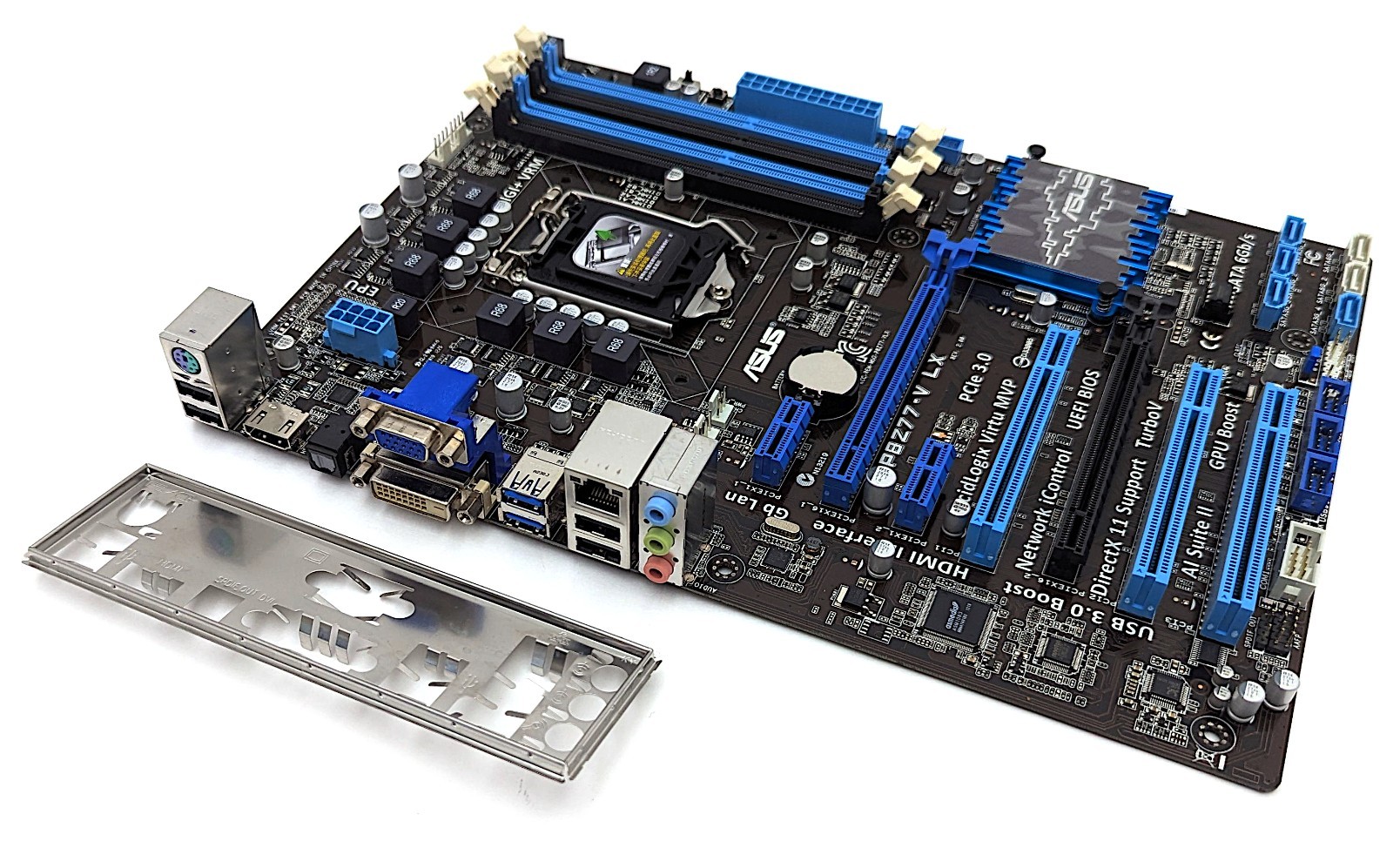 ASUS P8Z77-V LX ATX Desktop Motherboard LGA 1155/Socket H2 DDR3 SDRAM Intel Z77