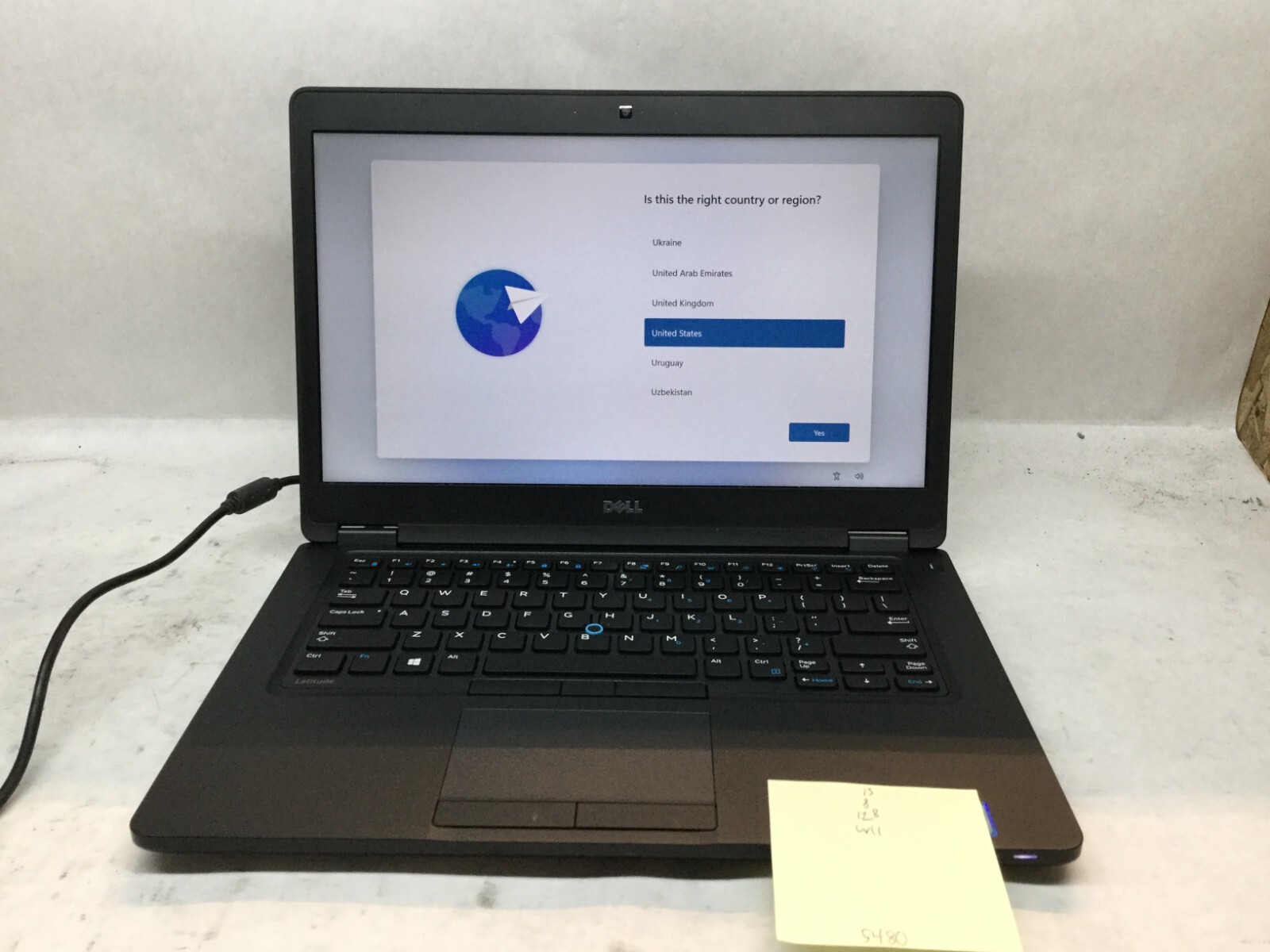 Dell Latitude 5580 14″ Intel Core i5 2.4Ghz 8GB RAM 128GB SSD Windows 11