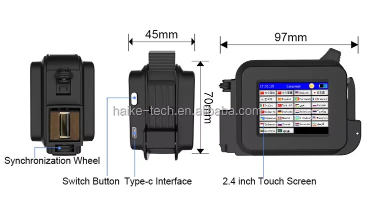Large Wide Format Inkjet Handheld Printer Single Color Affordable