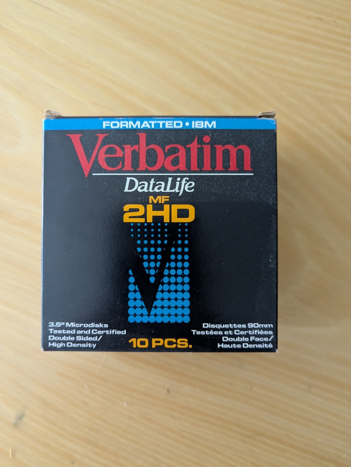 Verbatim DataLife Colors MF2HD 3.5″ 1.44MB Floppy Discs 8 Pack