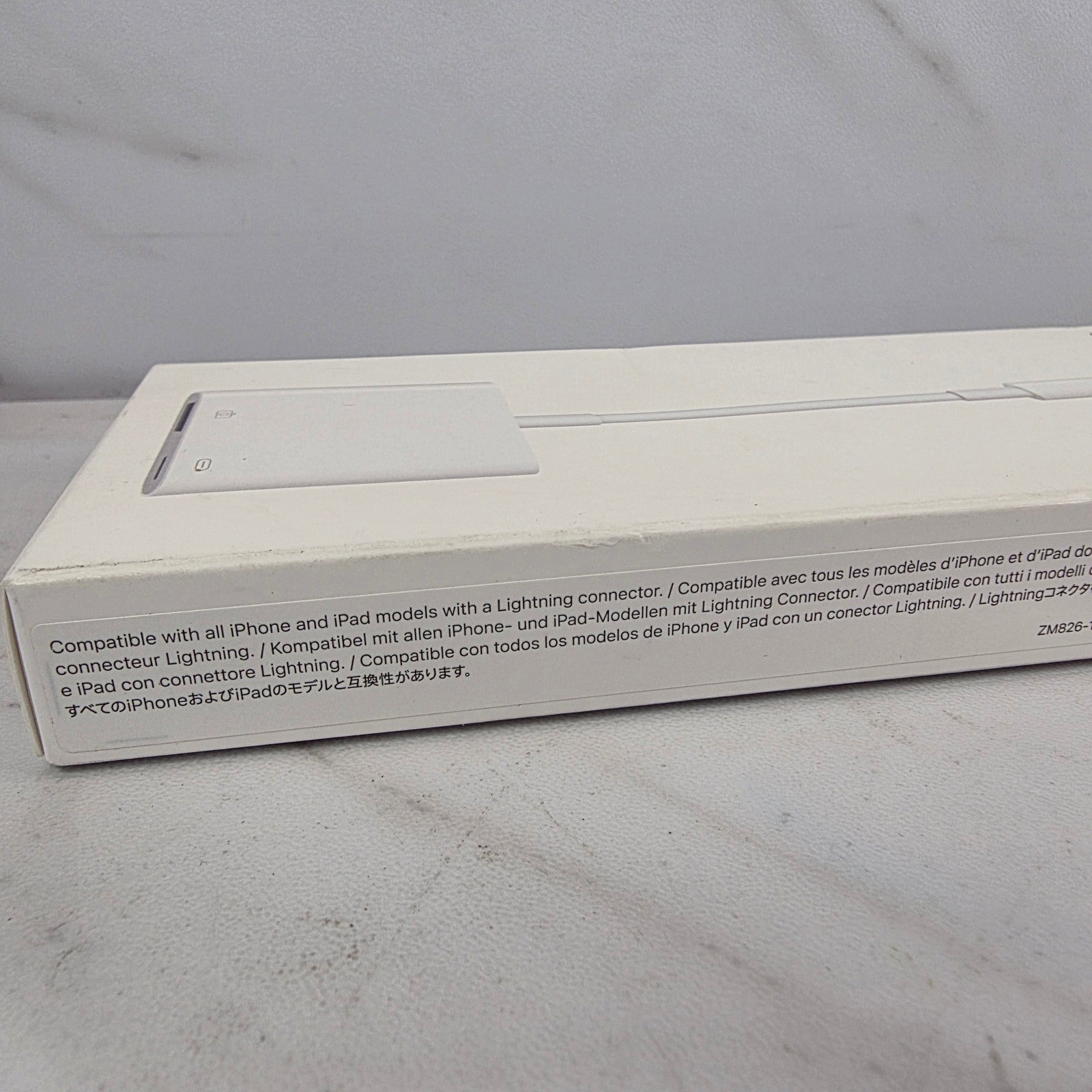 Apple Lightning to USB 3 Camera Adapter – MX5J3AM/A – A1619 New/Sealed