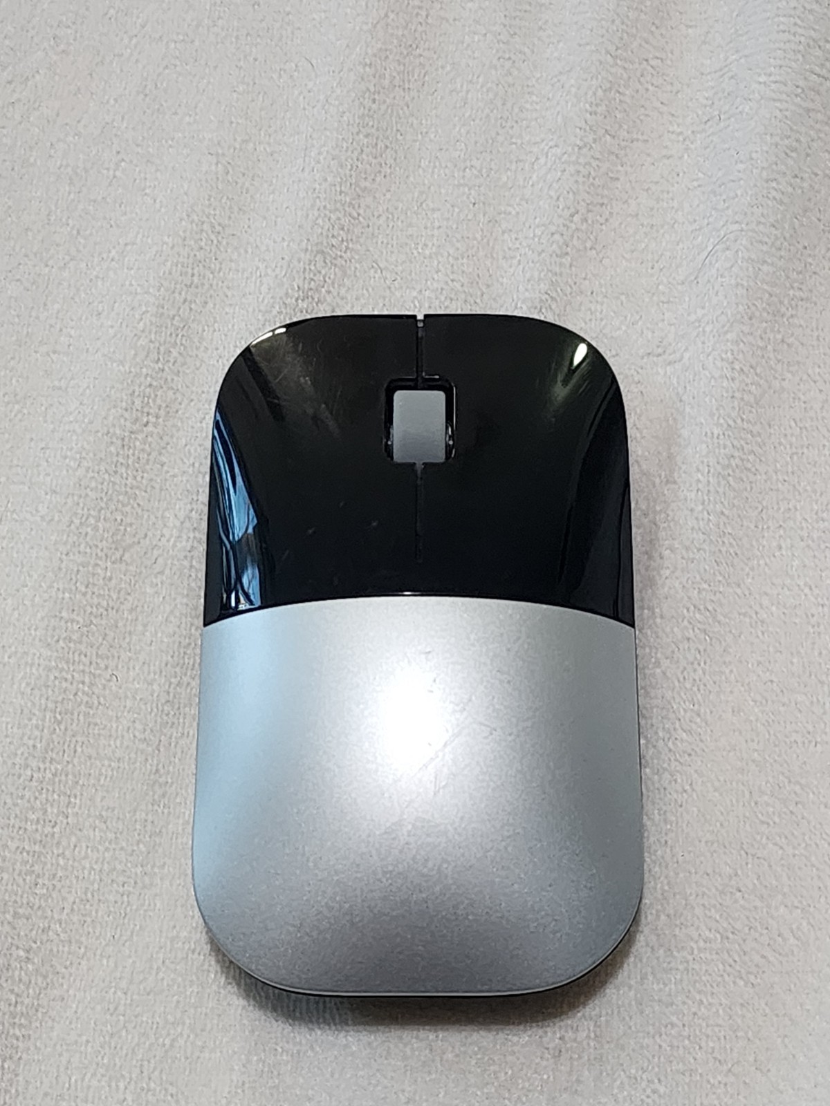HP Z3700 Wireless Mouse Gray/Glossy Black 7YA64AV Genuine USA Seller