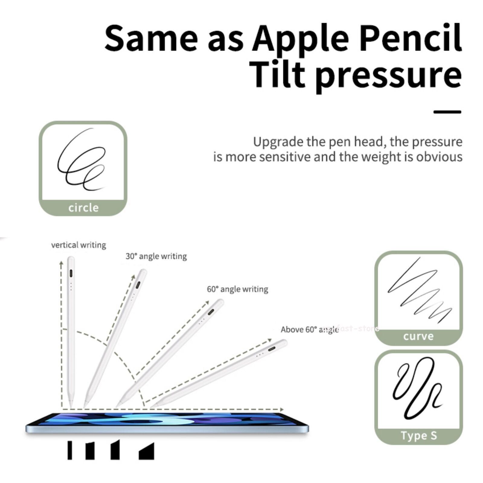 US For Apple Pencil 1st Generation Pen Stylus For Ipad 6th 7th 8th 9th 10th Gen
