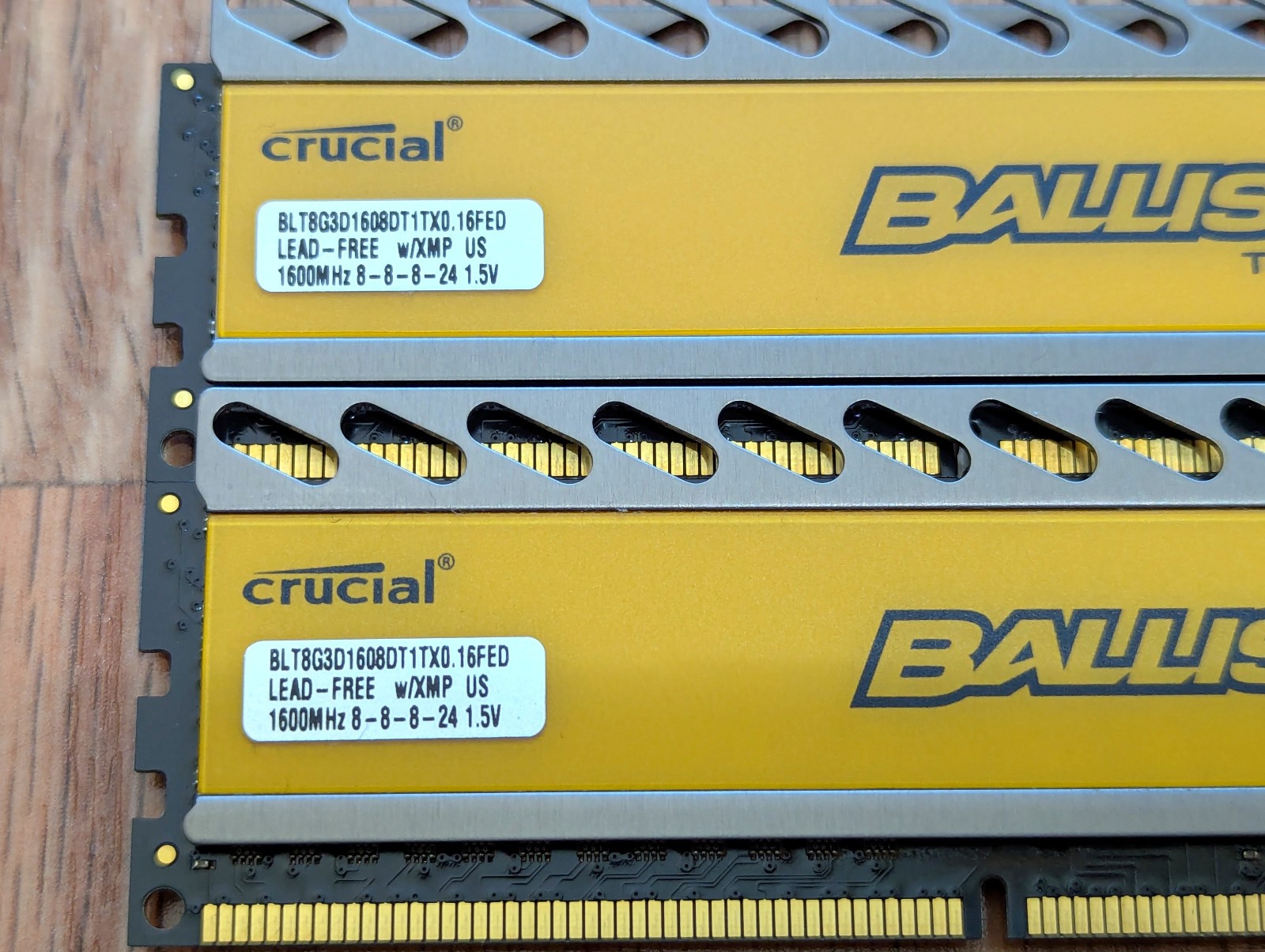Crucial Ballistix Tactical 16GB (2x8GB) DDR3 1600MHz XMP BLT8G3D1608DT1TX0 PC3