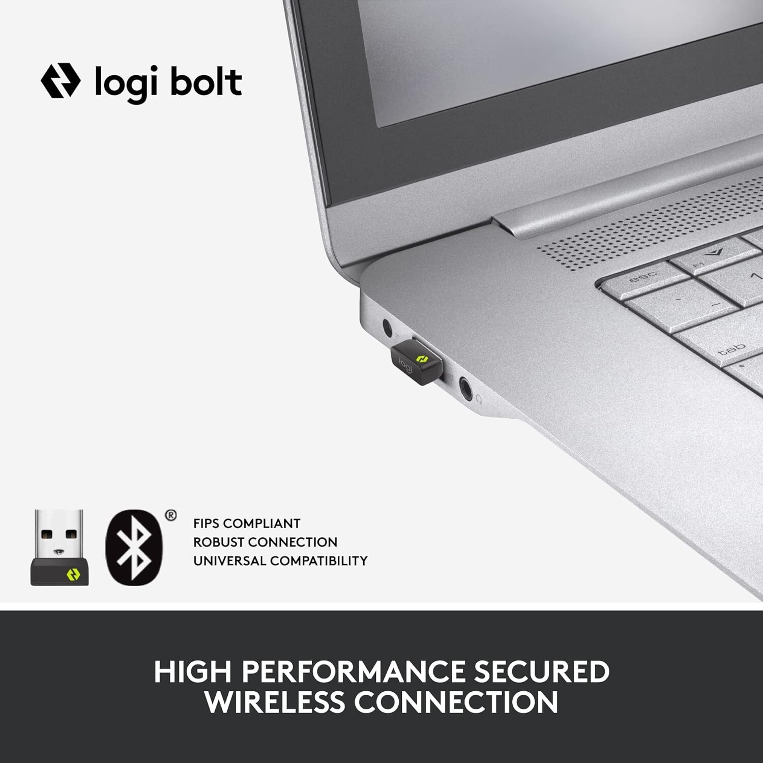 Logitech Signature M650 L for Business Wireless Mouse Bluetooth Off White