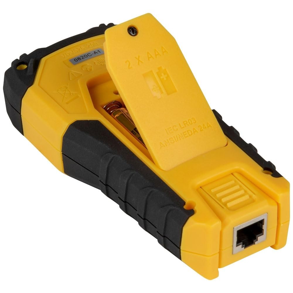 200 Cable Tester, LAN Scout Jr. 2 Ethernet Tester for CAT 5e, CAT 6/6A Cables…