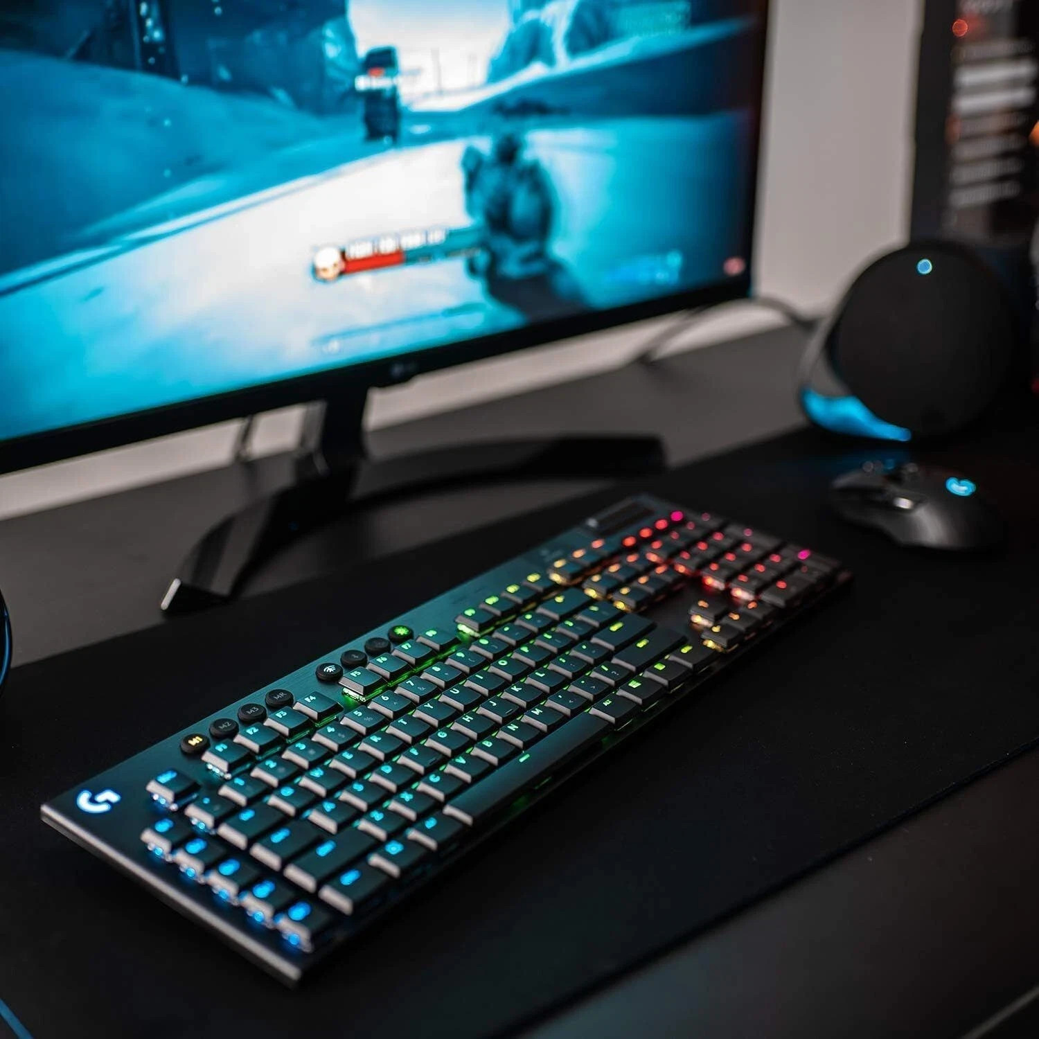 SEE DESCRIPTION Logitech G915 LIGHTSPEED RGB Mechanical Gaming Keyboard Linear