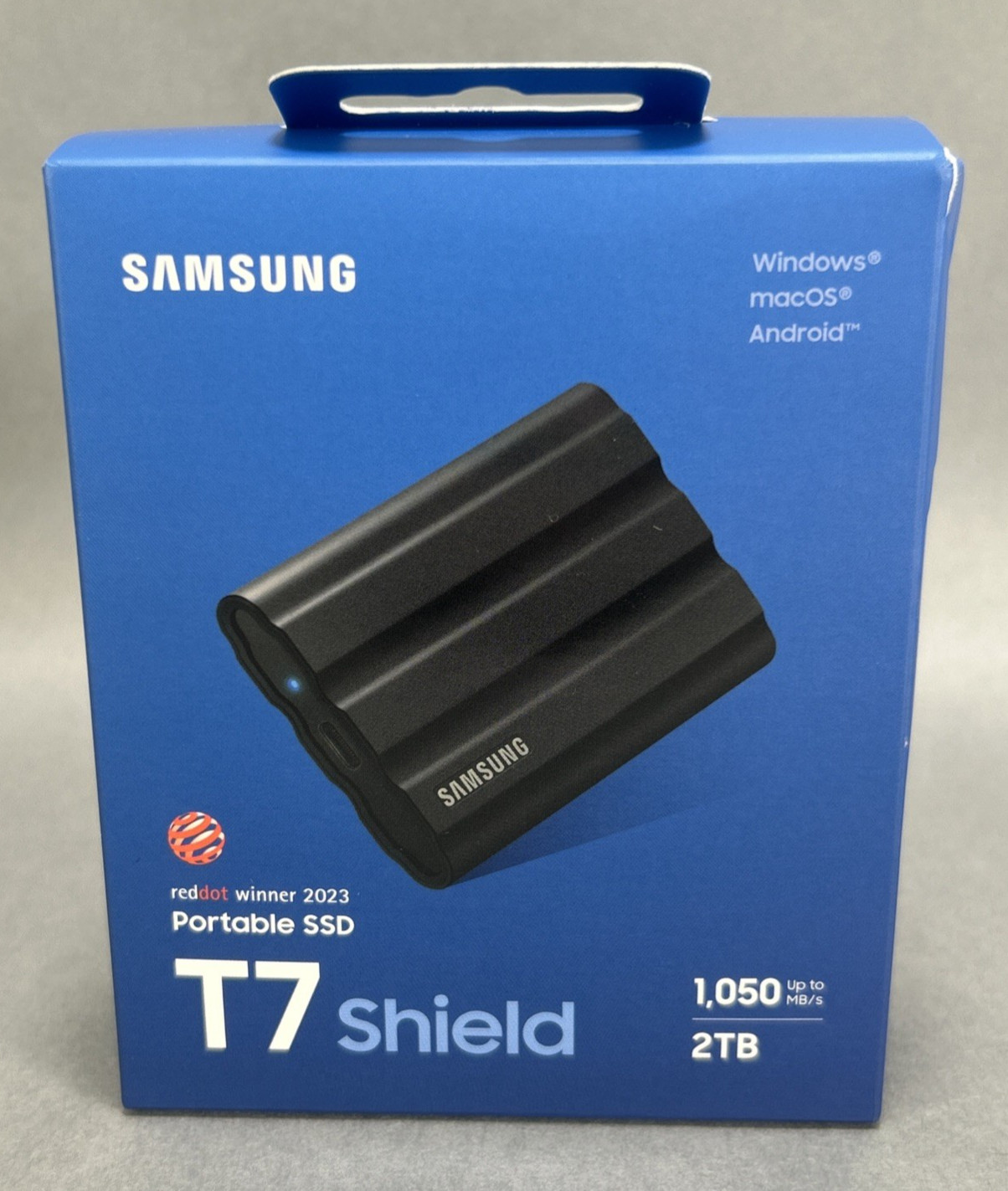 Samsung T7 Shield 2TB USB-C Portable External SSD – Black (MU-PE2T0S) (SEALED)