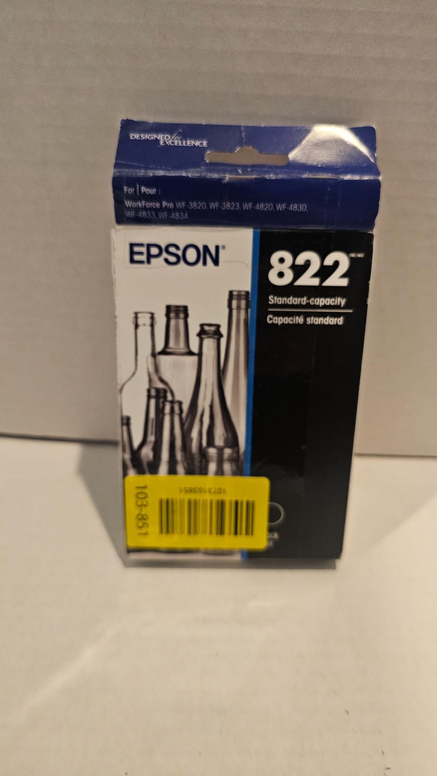 Epson 822 4 pack ink cartridges EXP 02/2029 *DESCRIPTION*