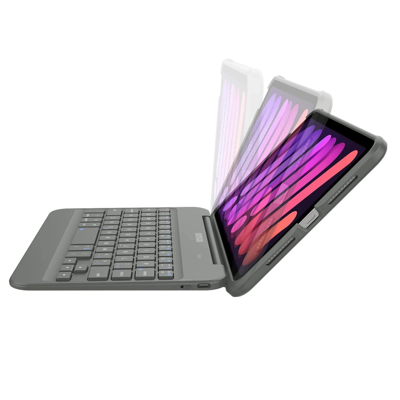 Arteck iPad Mini A17 Pro 8.3-inch Keyboard Case, Bluetooth Keyboard with Prot…