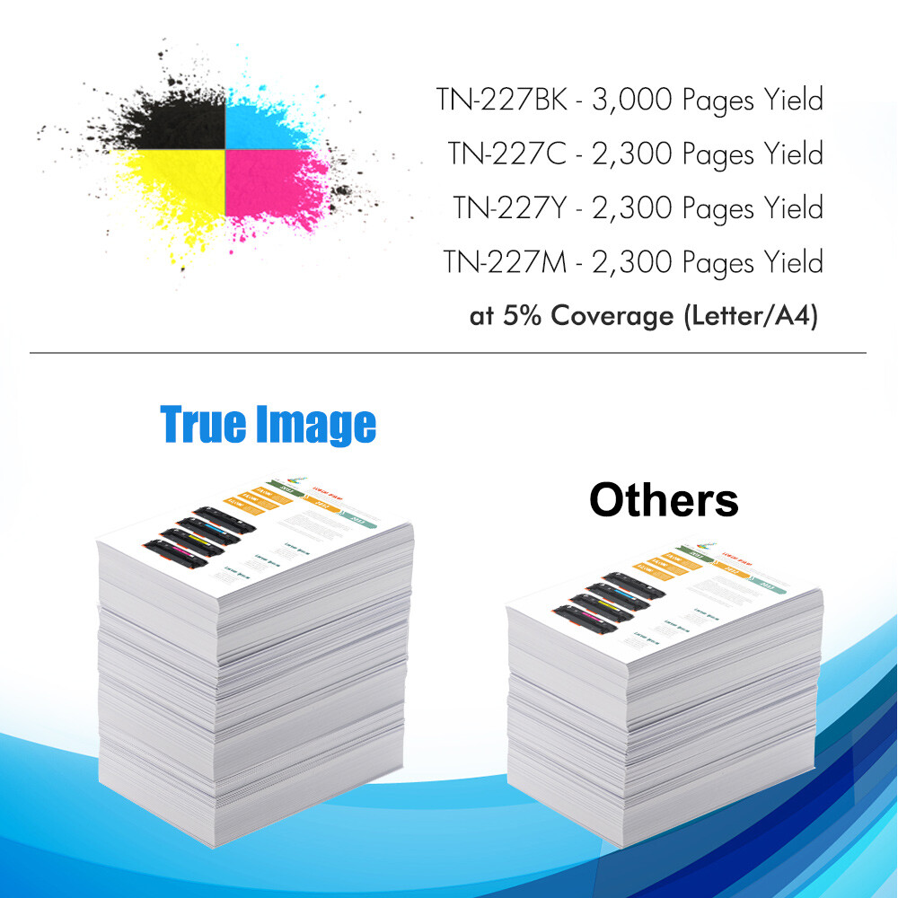 TN227 Toner High Yield For Brother MFC-L3770CDW HL-L3270CDW HL-L3290CDW LOT