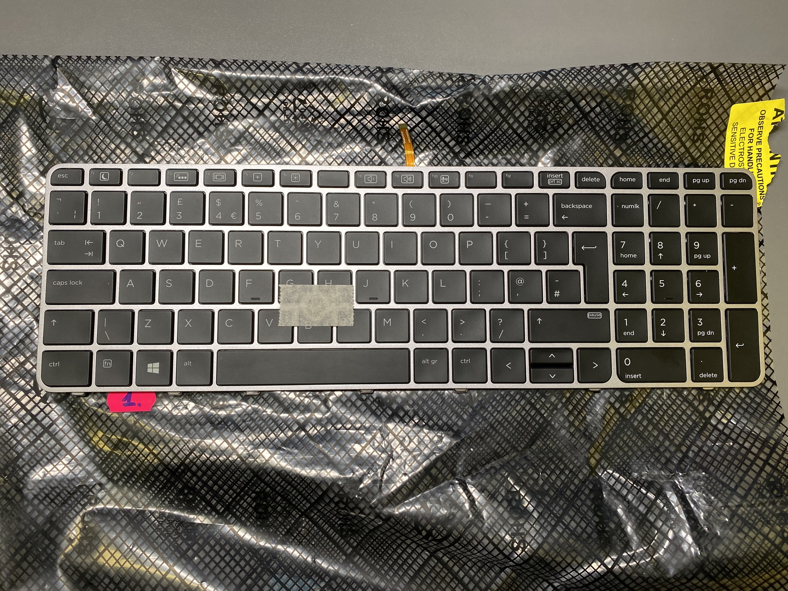 HP 755 G3 755 G4, 850 G3, 850 G4, 15u G3, 15u G4 UK Keyboard 836623-031 Backlit