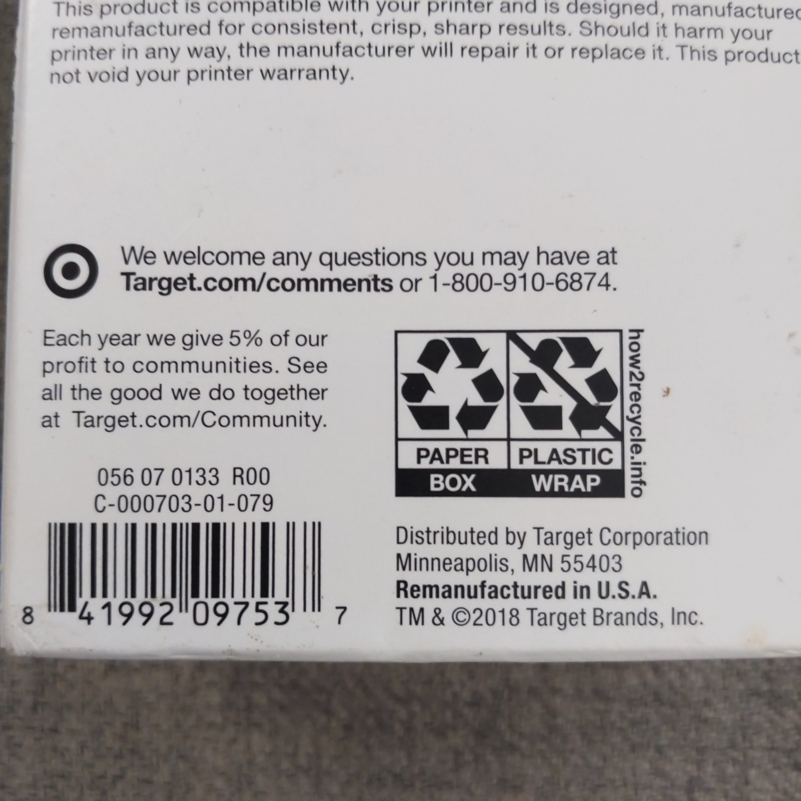 Sealed Up & Up Black Ink Cartridge – Replacement for HP 61XL CH563WN Compatible
