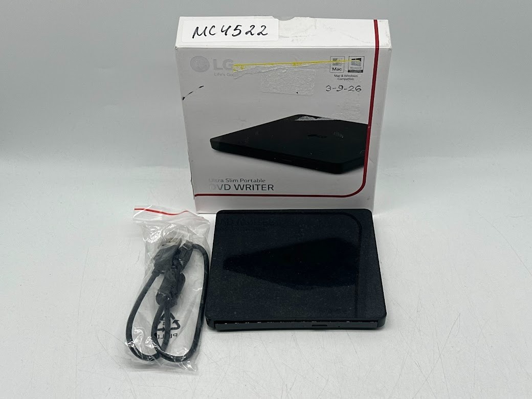 LG Ultra Slim Portable DVD Writer with M-DISC Support