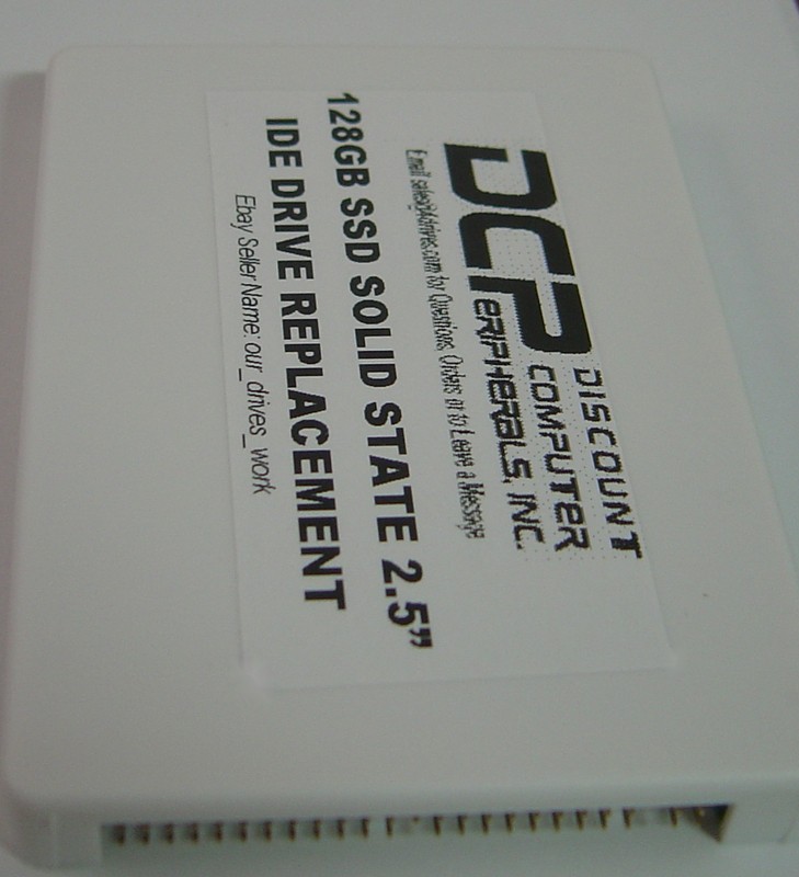 128GB IDE SSD Replace Worn Out 2.5″ IDE Drives with this 9.5MM 44 PIN IDE SSD