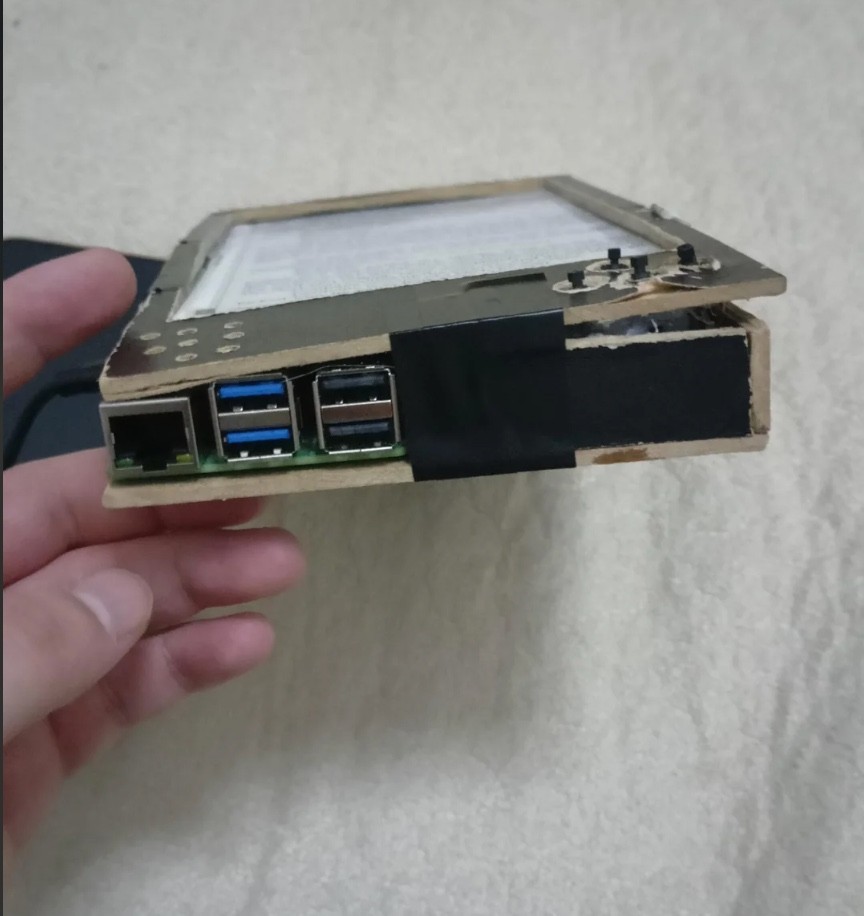 handmade ebook reader