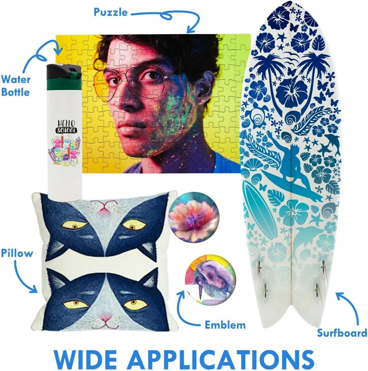Sublimation Ink Fit for Epson printers EcoTank 502 ET2850 2700 3760 4760 ST-2000