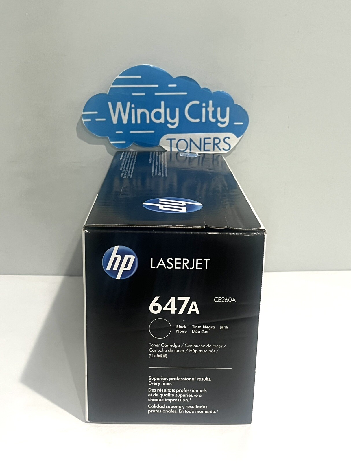 Genuine HP 647A CE260A Black Toner Cartridge 8,500 Pages For CP4025 CP4525 NEW