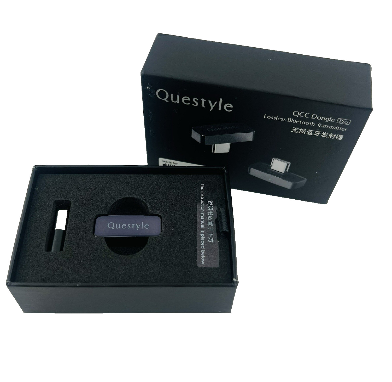 Questyle QCC Dongle Pro USB-C Bluetooth 5.4 Audio Adapter LDAC aptX PC PS5