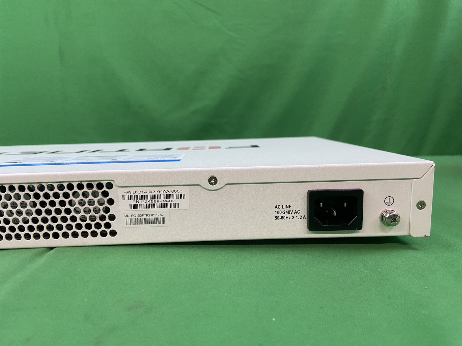 Fortinet FortiGate 100F Network Security Firewall – FG-100F W’Power Cord