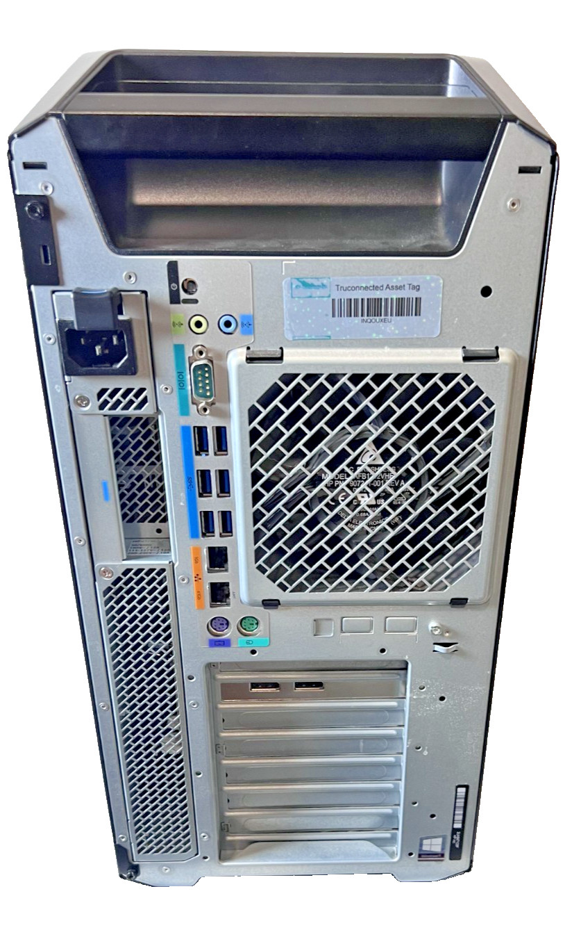 HP Z8 G4 2x Xeon Gold 6128 3.40GHz 64GB RDDR4 2TB SDD Firepro W1200 Win 11 Pro