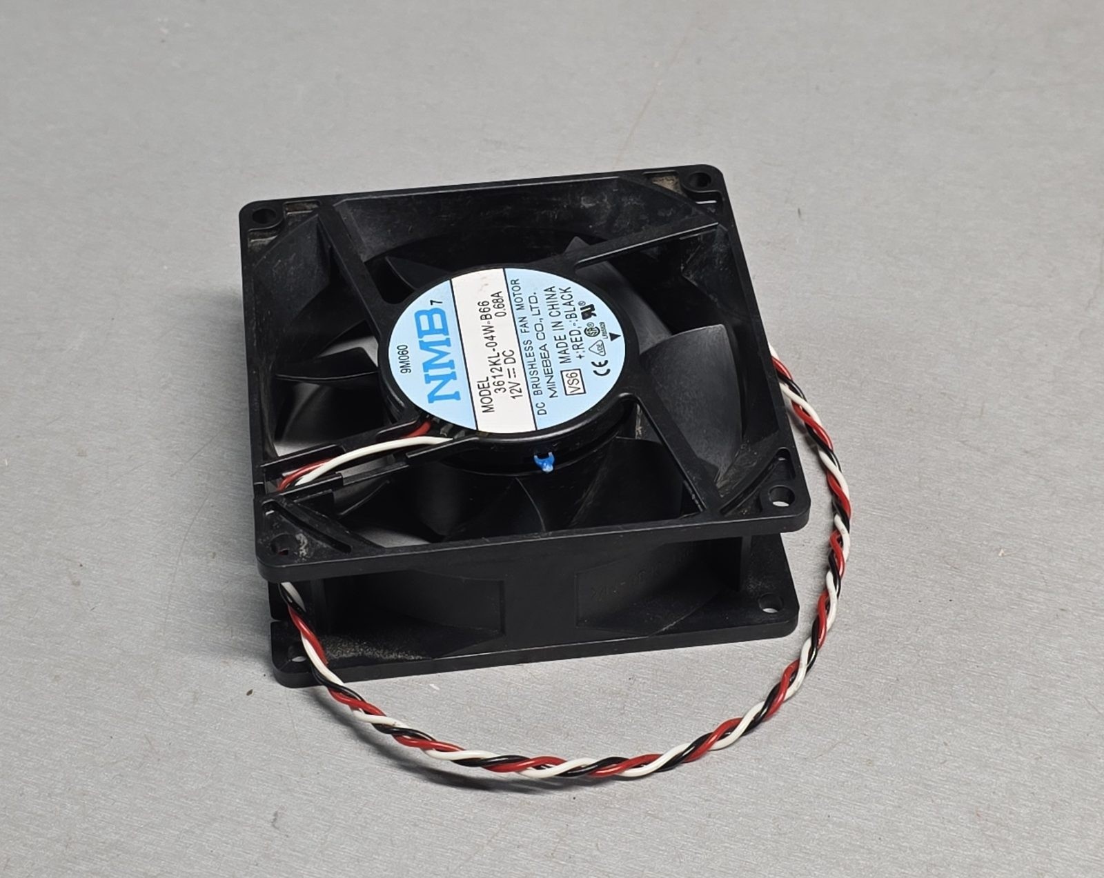 NMB 3612KL-04W-B66 12V DC Brushless Cooling Fan 0.68A Minebea