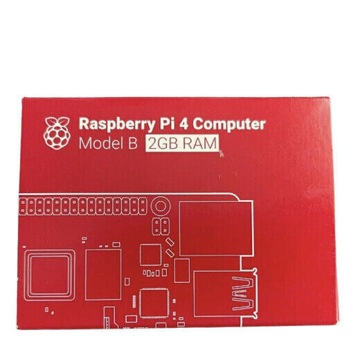 Raspberry Pi 4 Model B 2GB RAM Quad Core Cortex-A72 Computer (SC15184)
