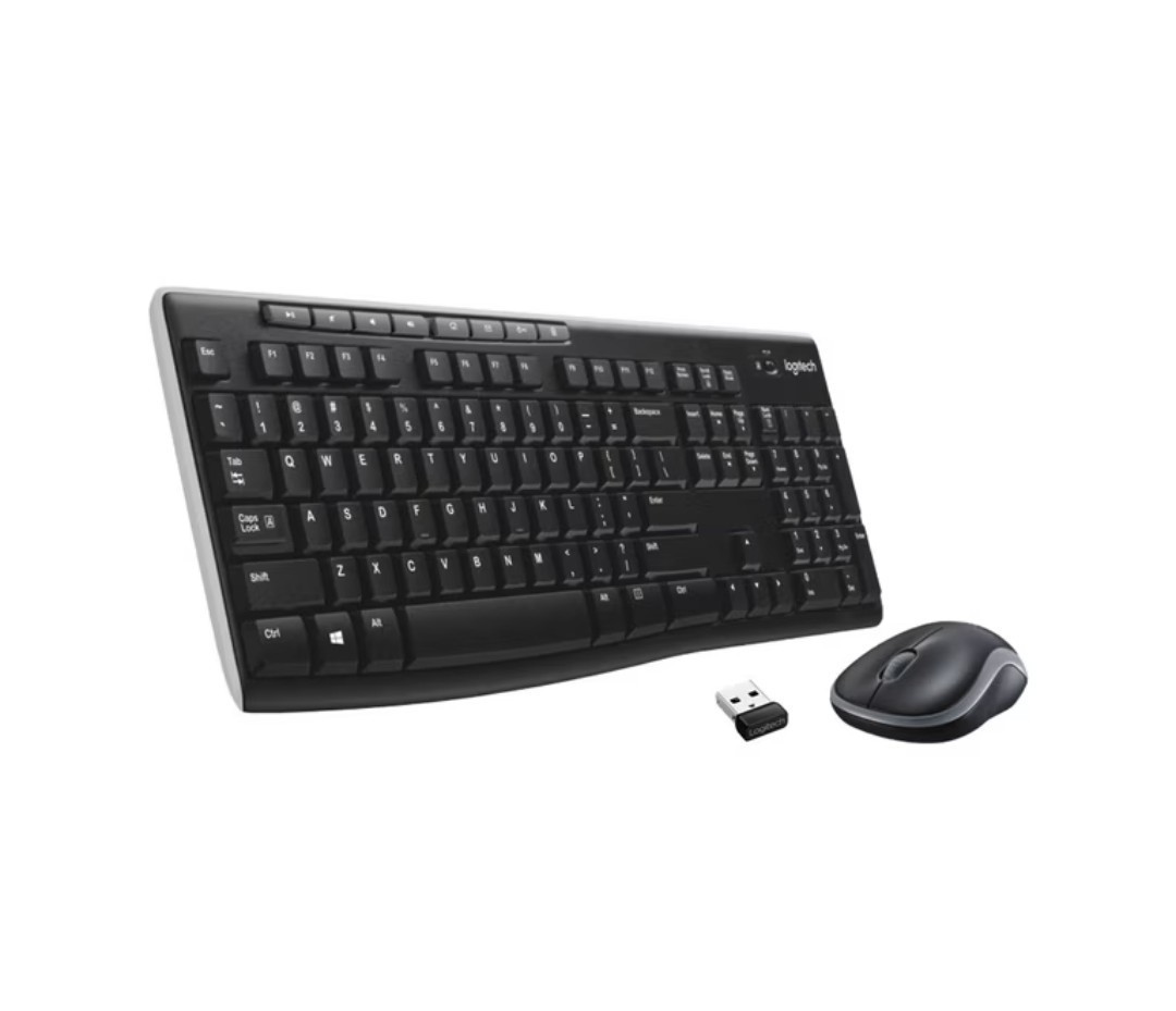 Logitech MK2270 Wireless Keyboard and Mouse Combo – Black (920-008813)