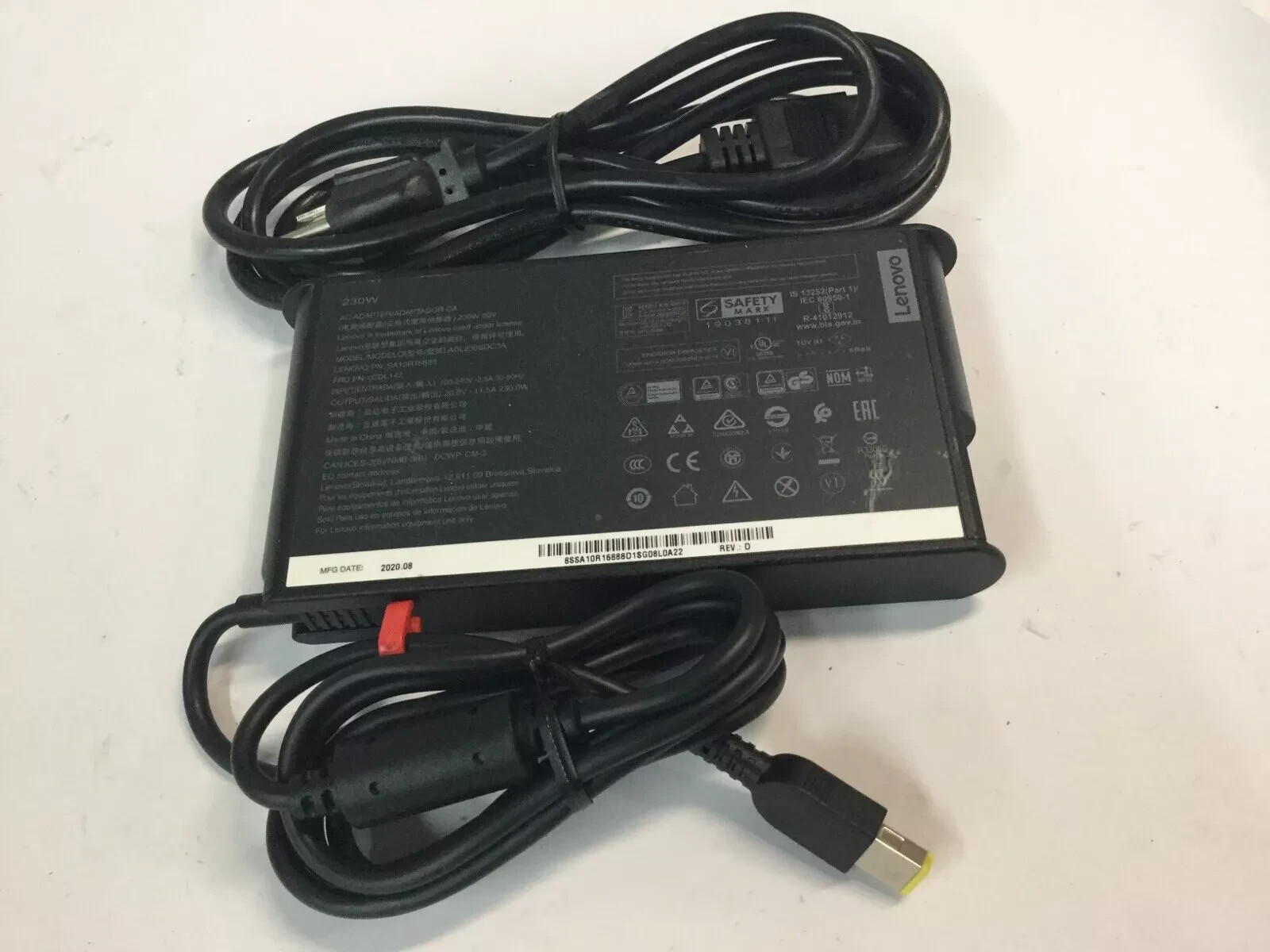 Genuine 230W Adapter for Lenovo Legion 5 7 5P C7 S7 Y540 Y545 Y740 ADL230NDC3A