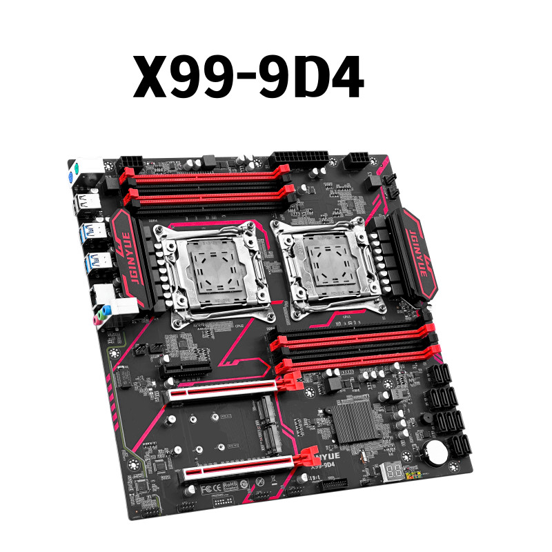 X99-9D4 Dual CPU Motherboard LGA 2011-3 Intel Xeon E5 V3 V4 DDR4 Mainboard Part